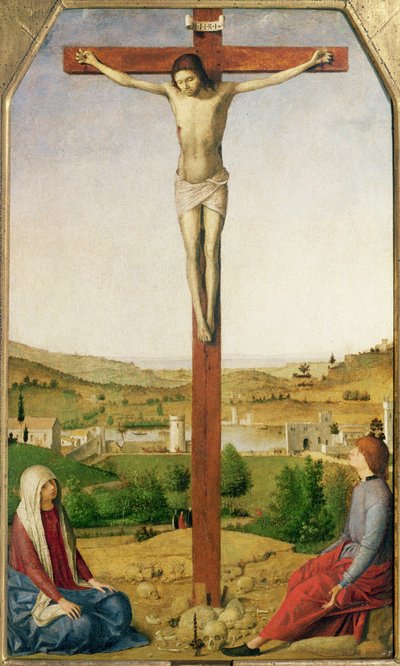 Crucifixion, 1475 by Antonello da Messina